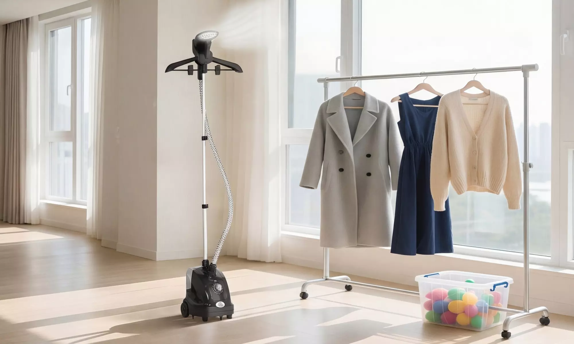 HOMCOM 1950W Clothes Steamer