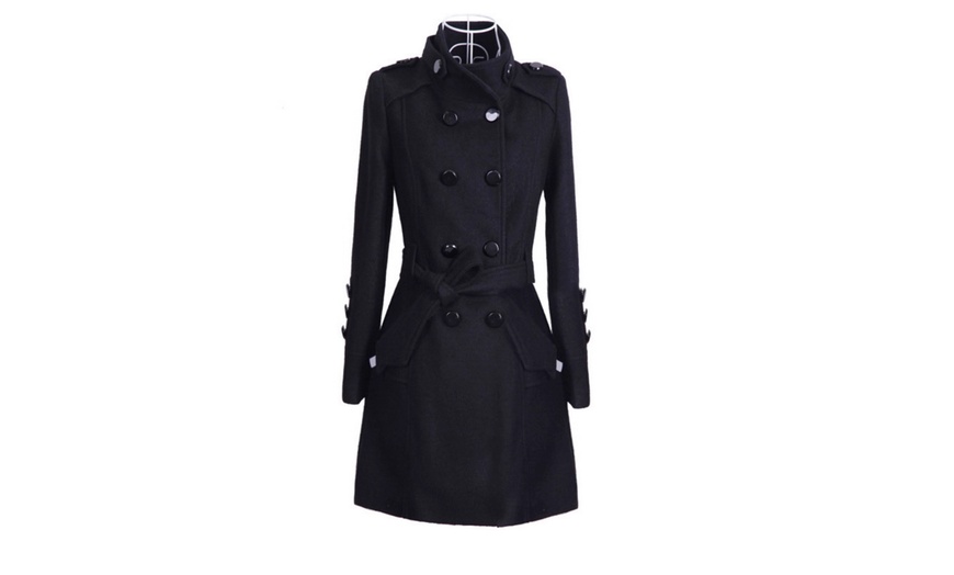 Image 5: Winter Trench Coat