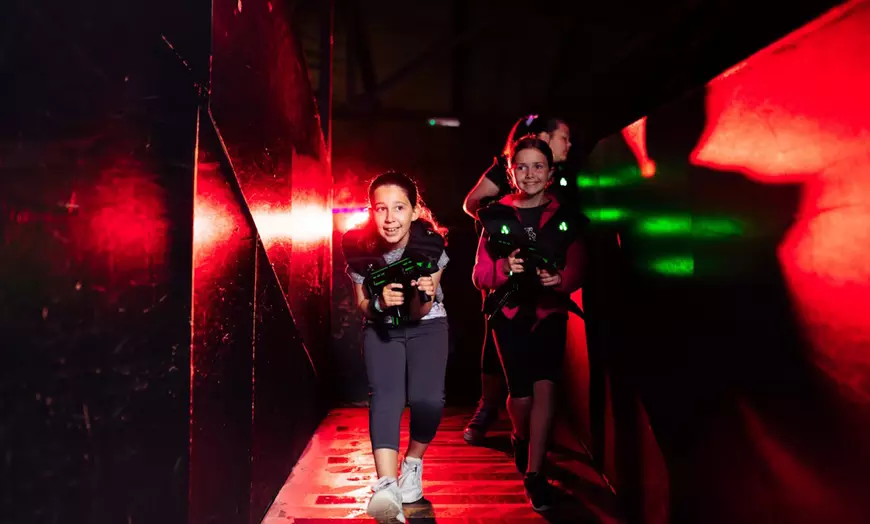 Image 8: Play Laser Tag in Groups: Three 15-Min Sessions Full of Fun