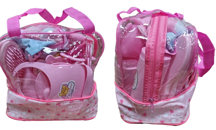 Image 10: 28-Pack Baby Doll Accessories Toy Set