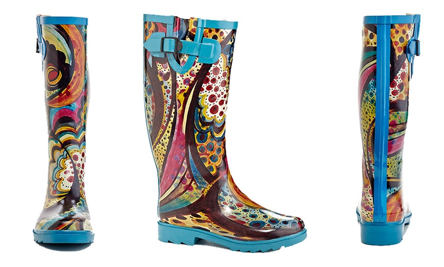 monet rain boots