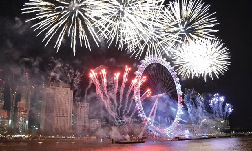 Image 1: 1 Adult Ticket to New Year's Eve on Thomas Doggett Boat on The Thames