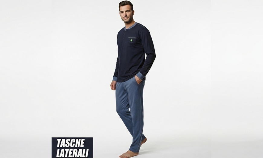 Image 7: Pigiama da uomo in cotone Nottingham