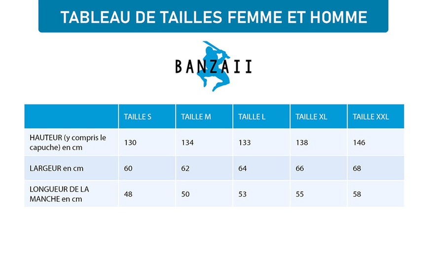 Image 38: Peignoir en coton à séchage rapide
