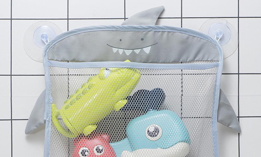 Image 7: Bathroom Toys Storage Bag