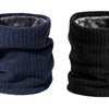 Image 6: Winter Snood Neckerchief Knitted Fleece Neck Warmer