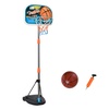 Image 2: HomCom Kids Portable Basketball Hoop and Stand Set
