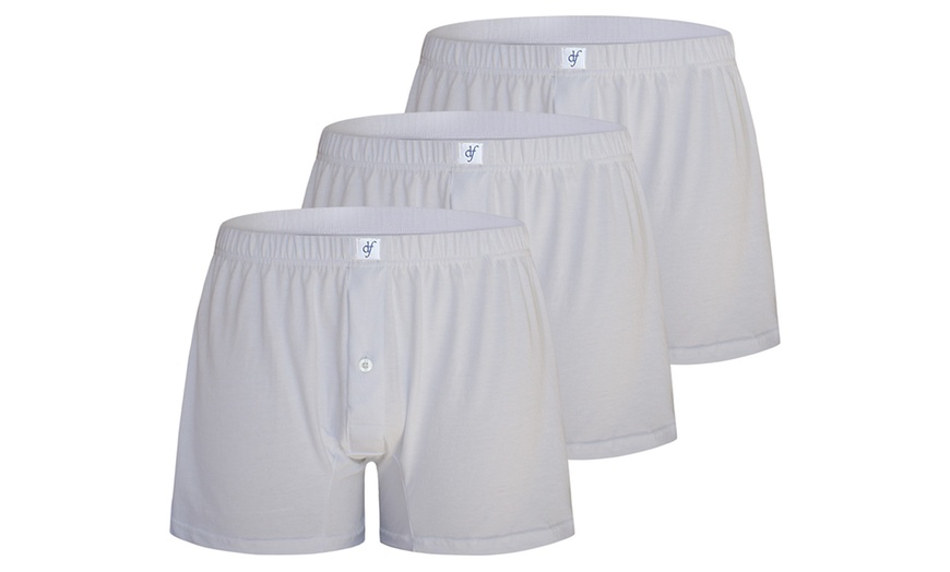 Image 5: 3 o 6 boxer da uomo De Fonseca in 100% cotone