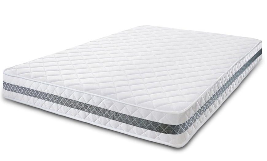 Image 2: 3D Airflow Hybrid Sprung Mattress with Memory Foam Comfort Layer