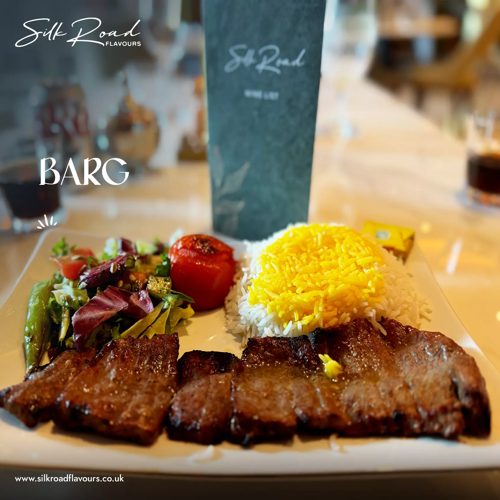 Try Out Delicious Persian Silk Road Flavours in London