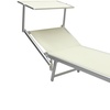 Image 4: Lettino prendisole in alluminio Luxury