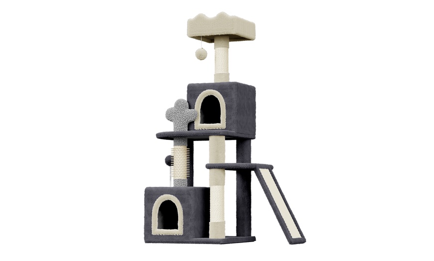 Image 19: 70, 79 or 131cm Multi Level Indoor Cat Tree