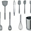 Image 14: Set d'ustensiles de cuisine en silicone 12 pièces avec support