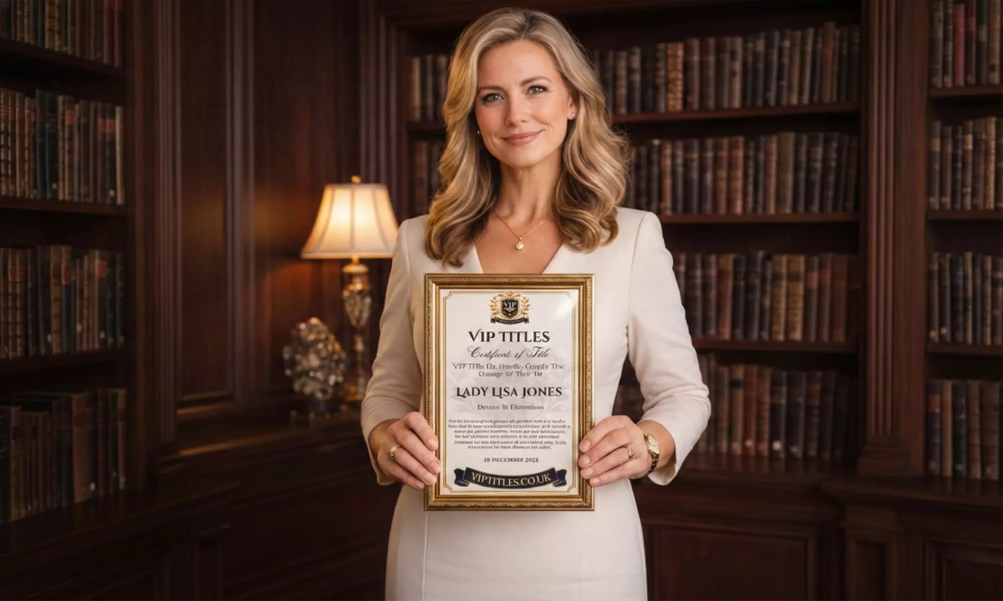 Adopt a Novelty Lord or Lady Title with Digital/Email Options