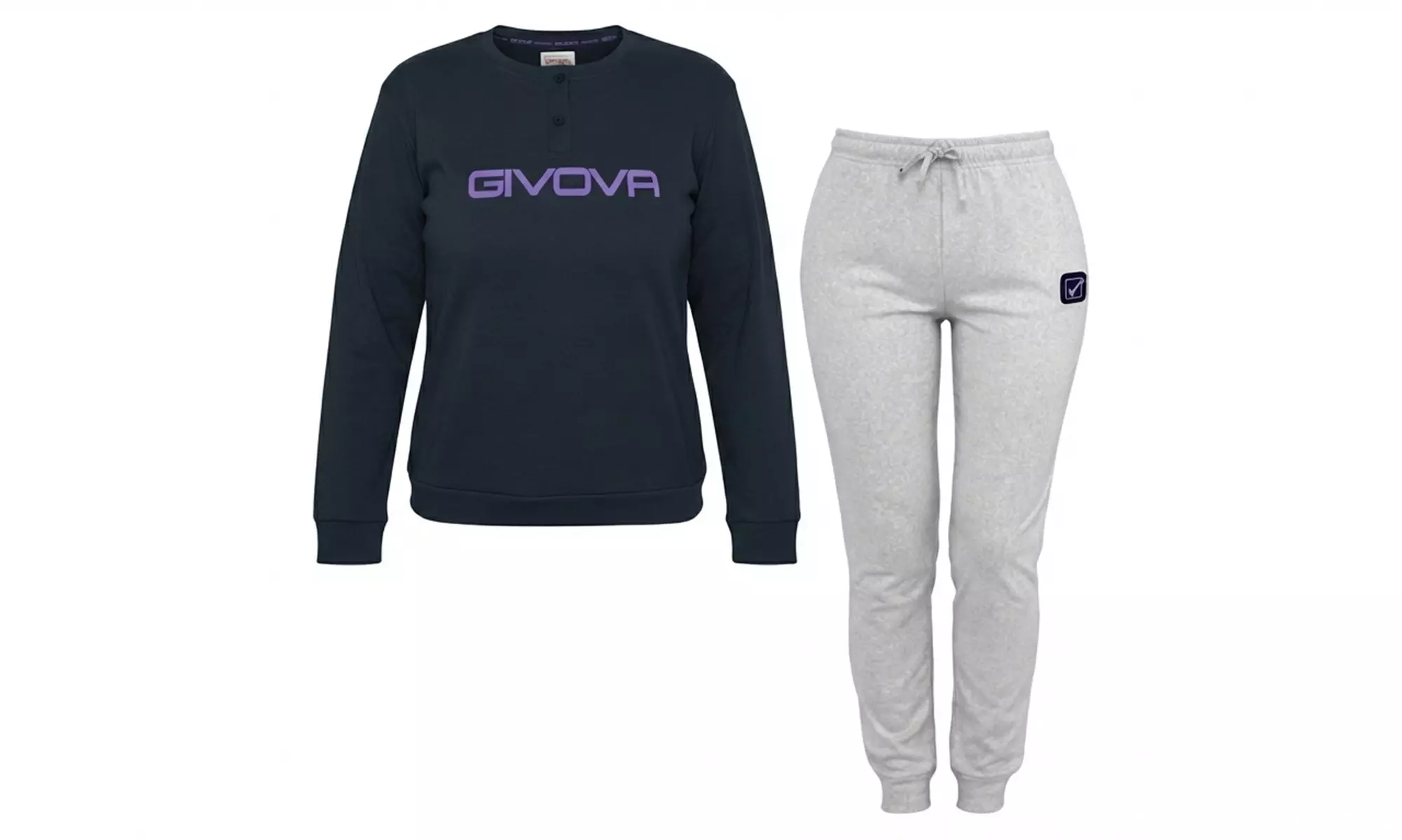 Pigiama da donna Givova in cotone