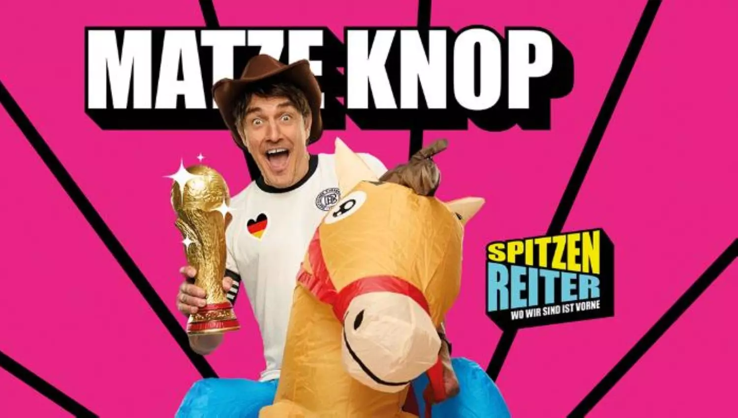 Ticket für Matze Knop - „Spitzenreiter“ am 18.04.2026 (30% sparen) - Primary Image