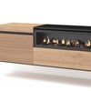 Image 2: Meuble TV avec ou sans cheminée électrique LED