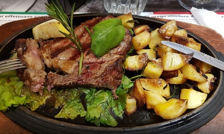 ⏰ Gran grigliata mista di carne con antipasto dolce e vino per 2 o 3 persone (sconto fino a 56%)  Prenota&Vai!