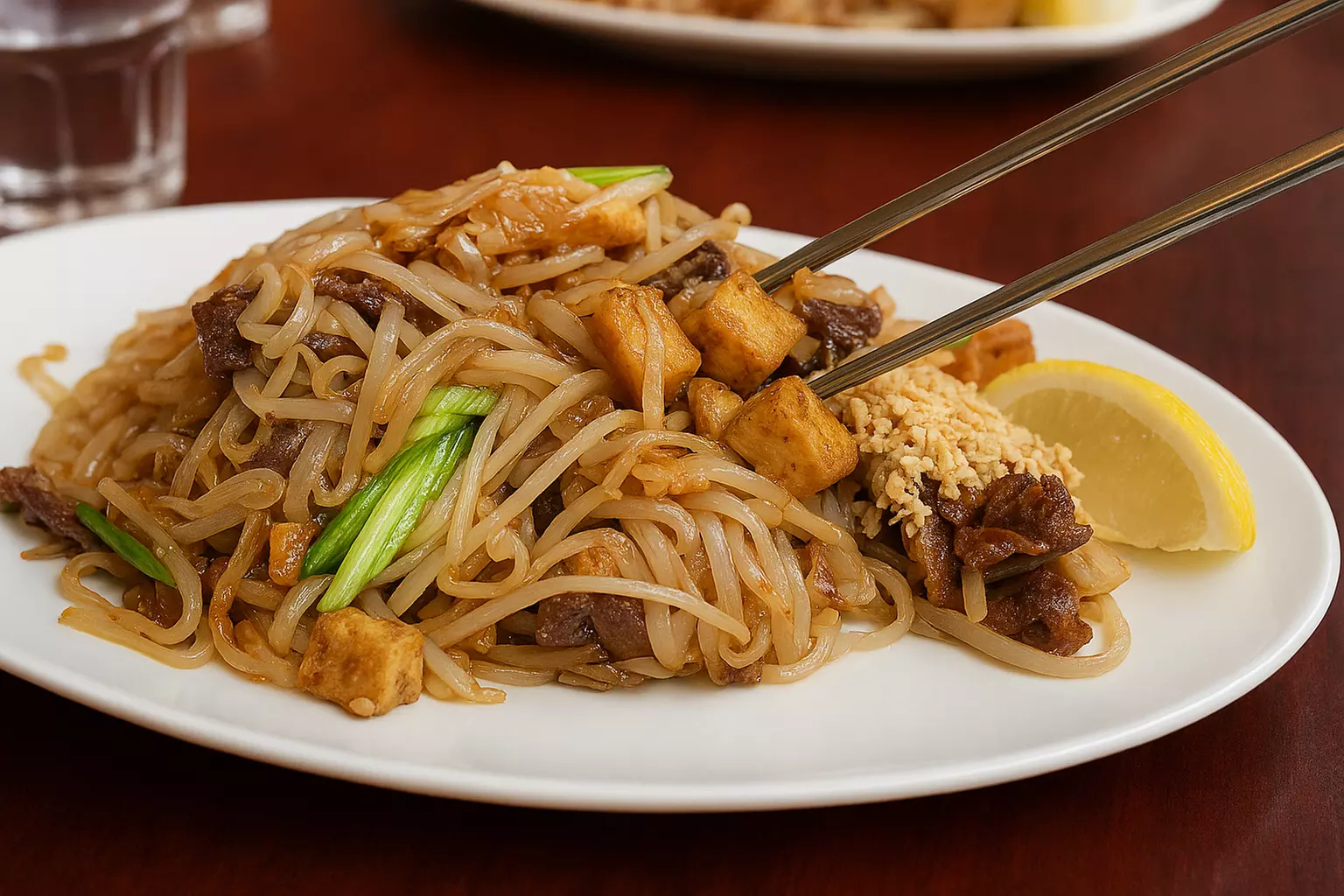 Menu thaïlandais en 4 services au restaurant Dar El Siam