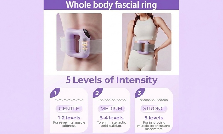 Image 3: Multifunctional Full-Body Massager Ring 