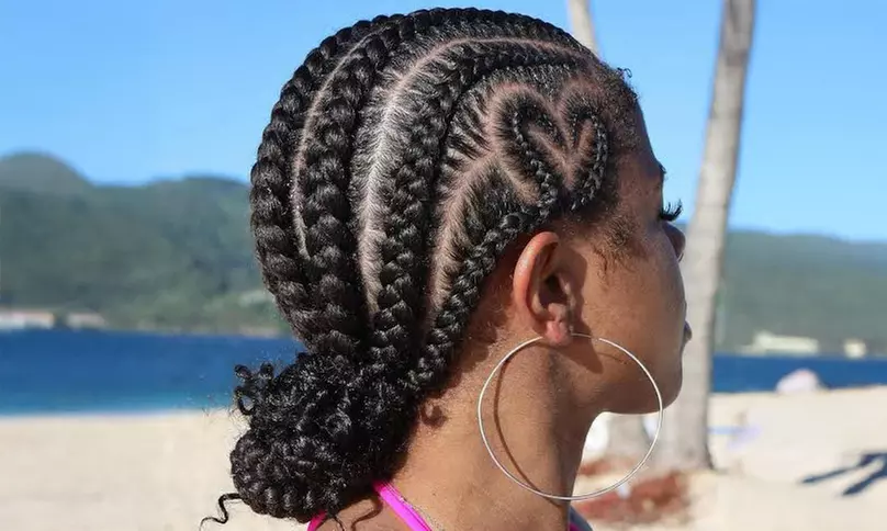 Big, Medium or Small Braids with Hair Wash and Blow Dry