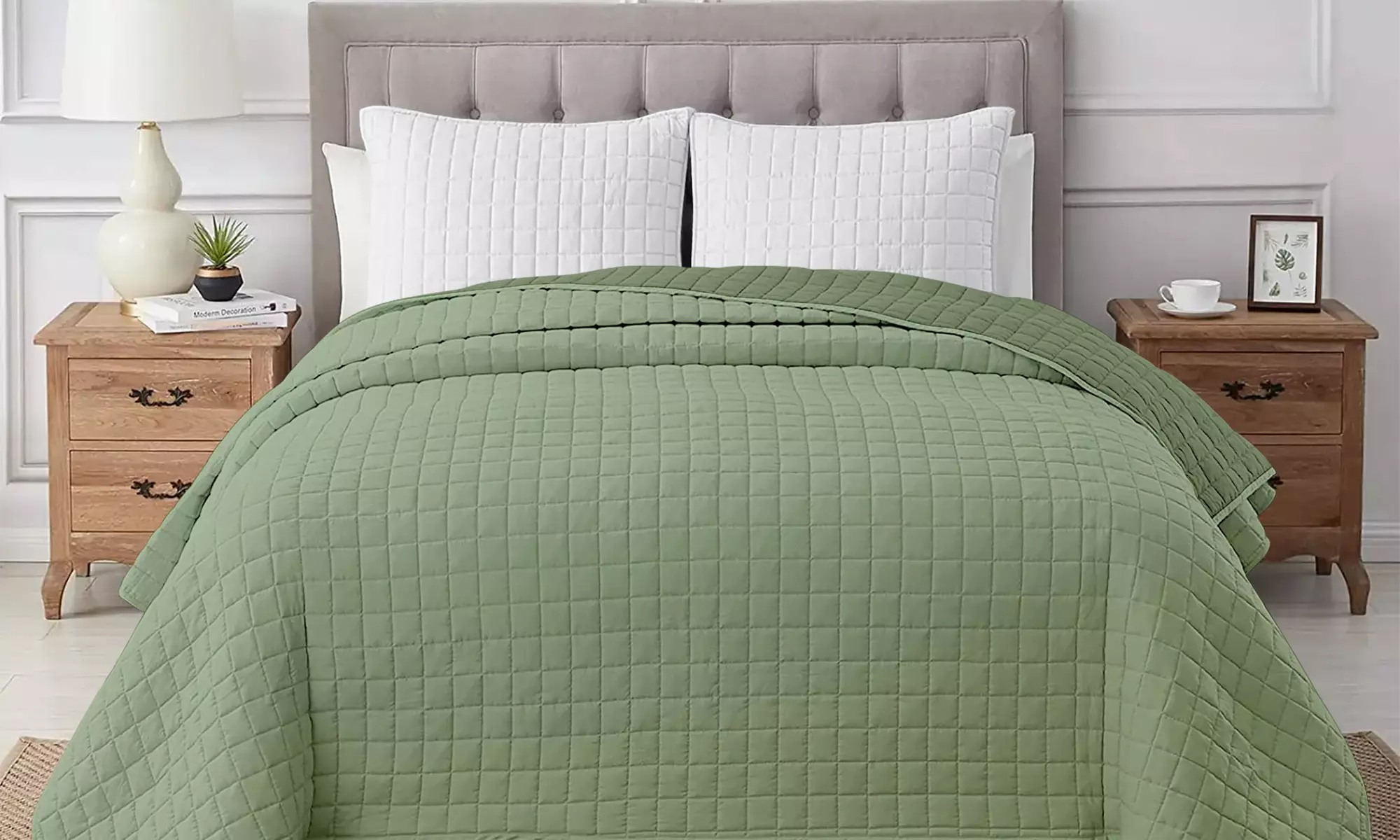 Trapuntino bicolore primavera-estate Made in Italy, disponibile in varie misure e colori - Primary Image