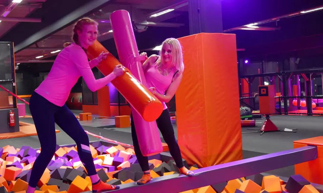 120 min. Trampolin Action im Jump Galaxy für 2 oder 4 Personen