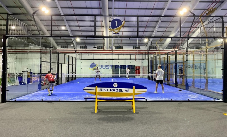 Image 7: Indoor Padel Court Access Fun on Weekends and Weekdays!