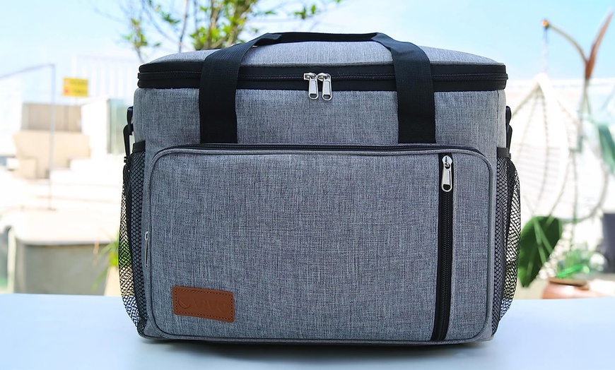 Image 1: Up to 30L Leak-proof Cooler Bag