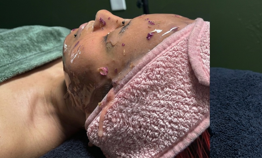 Image 5: Divine Aura Esthetics: Dermaplaning Facials with Lymphatic Massage