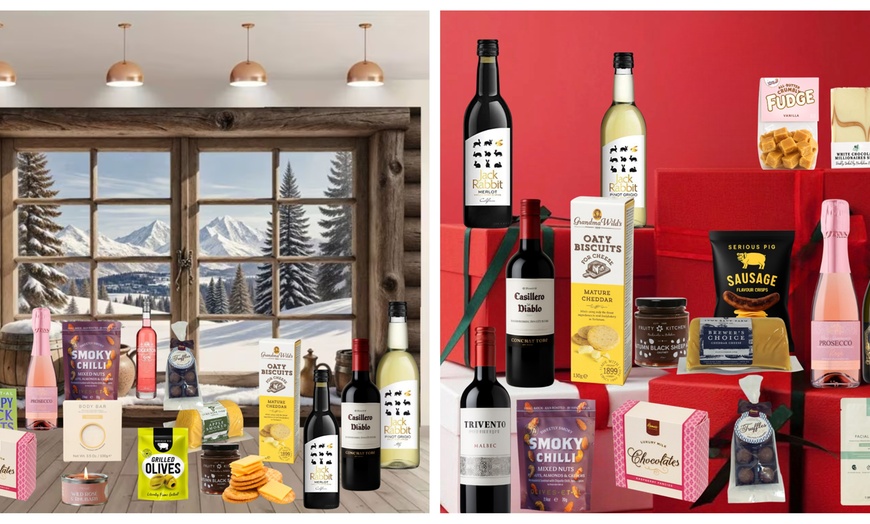 Image 2: Valentine's Day Gift Hampers: Delightful, & Indulgent Collections