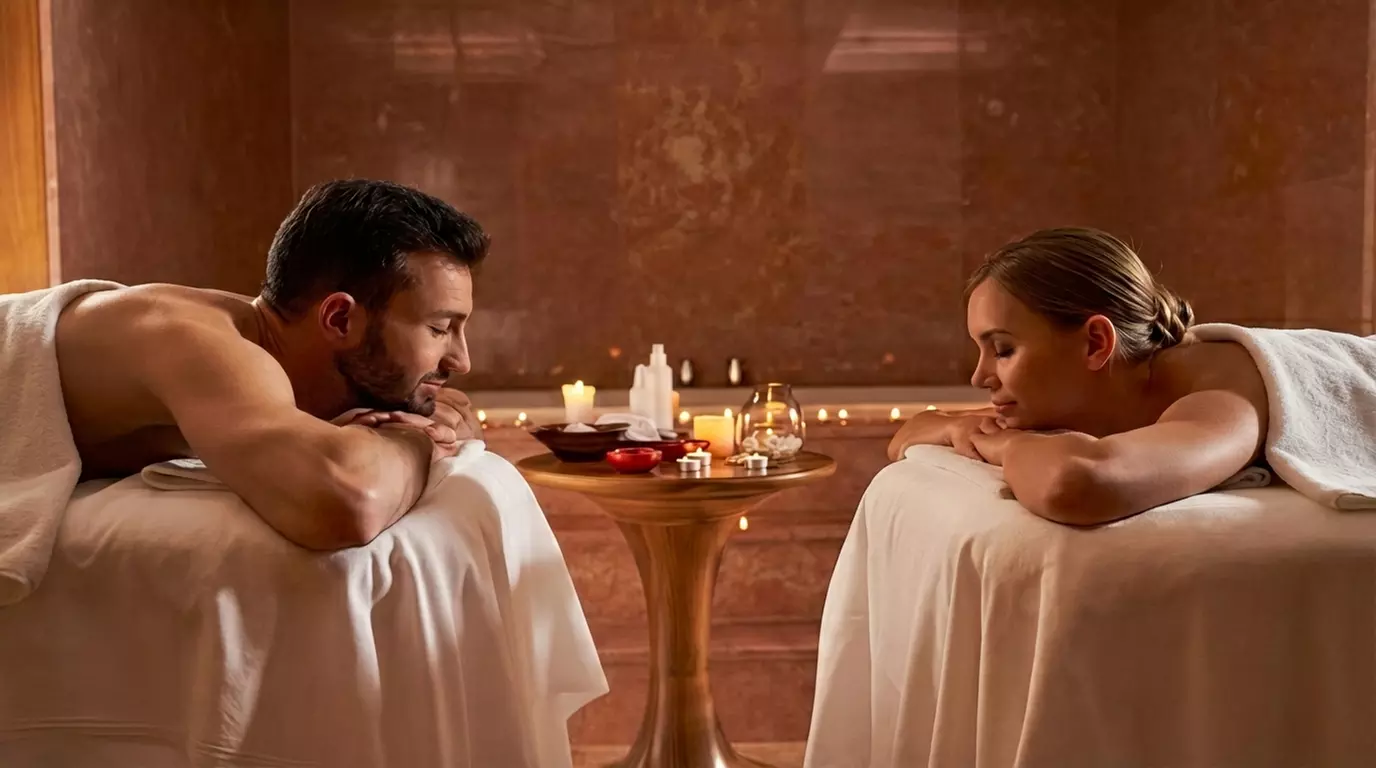 Relax with 90 or 120-Minute Couples Hot Tub Luxury Wellness Package at HYH Massage Spa (Up to 49%Off) - Primary Image