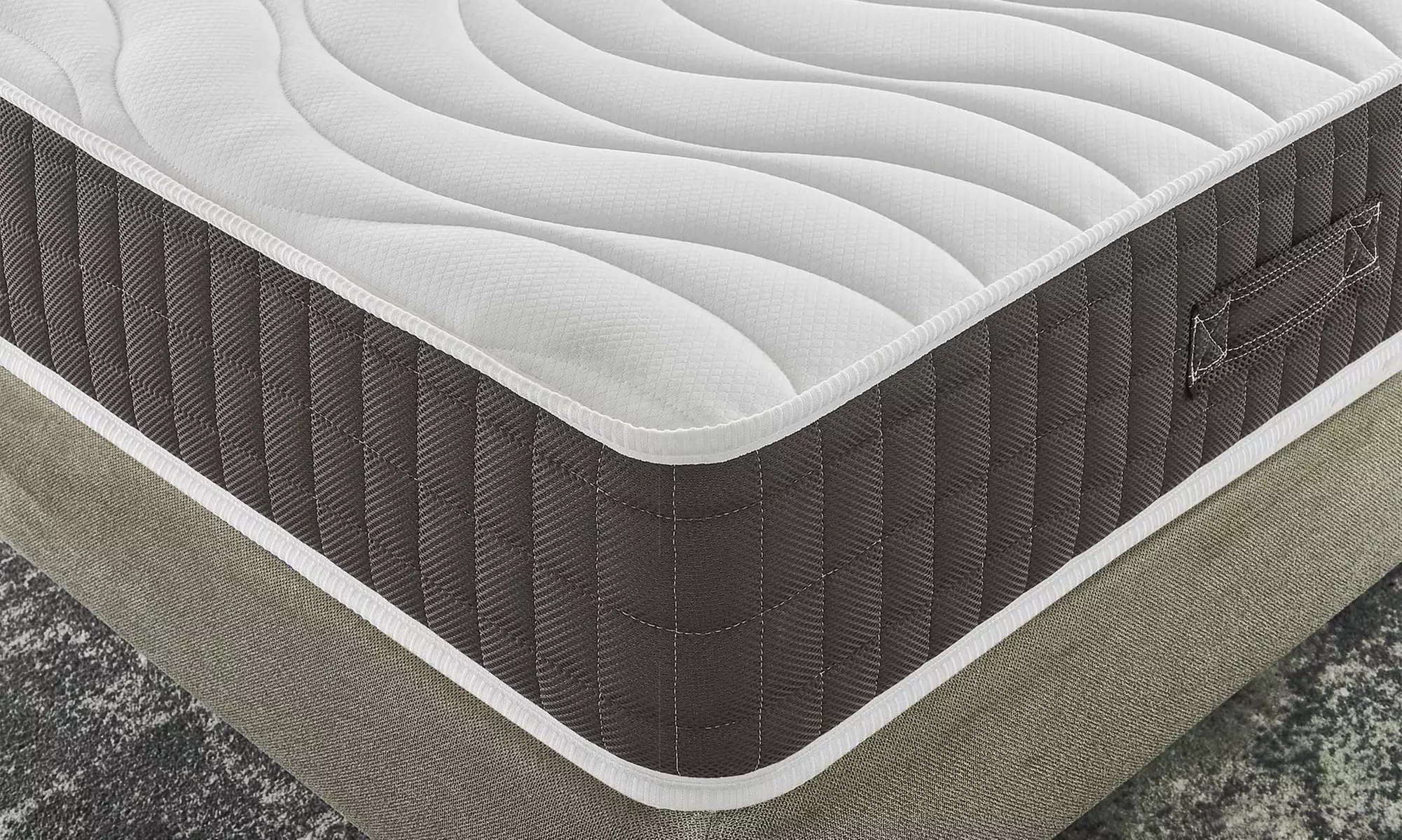 Matelas à mémoire de forme en gel 13 zones Mentor