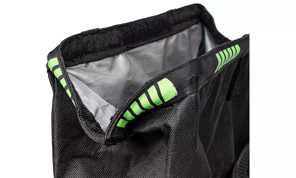 Waterproof Car Trash Can Litter Bin Garbage Bag with Hinged Covered Top