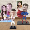 Image 1: ¡Un regalo único! Muñecos personalizados tipo bobblehead a elegir