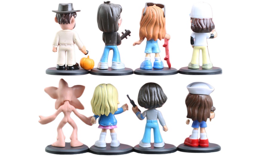 Image 3: Set di 8 figure in PVC ispirate a Stranger Things
