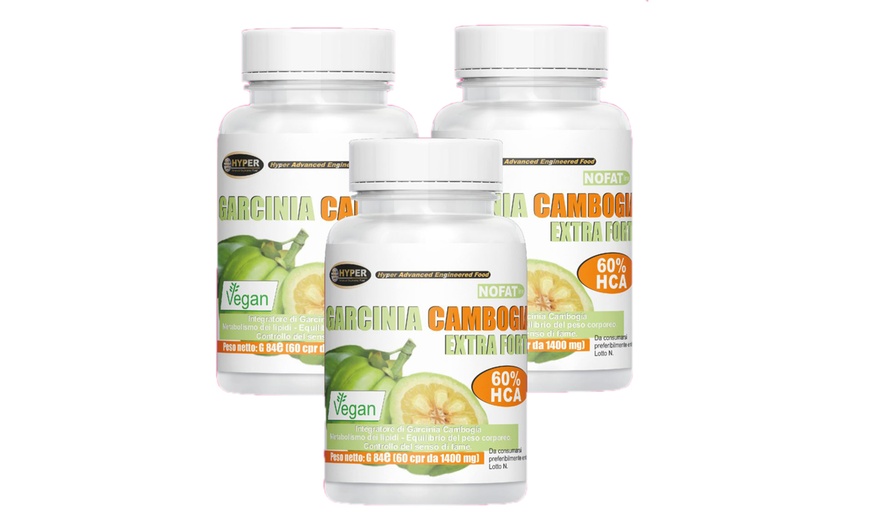 Image 3: 60, 120 o 180 compresse di Garcinia Cambogia Extra Forte