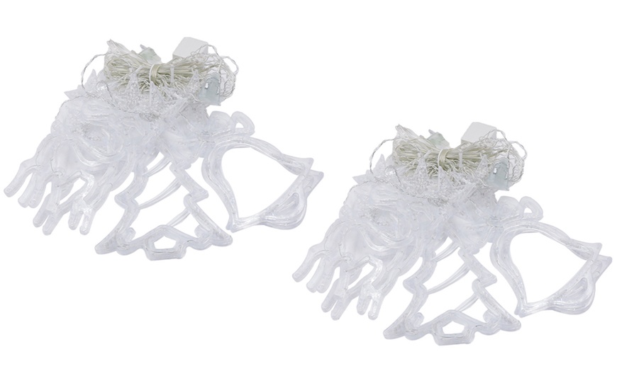 Image 4: Cortina LED mágica de Navidad – Blanco cálido, 3 m 