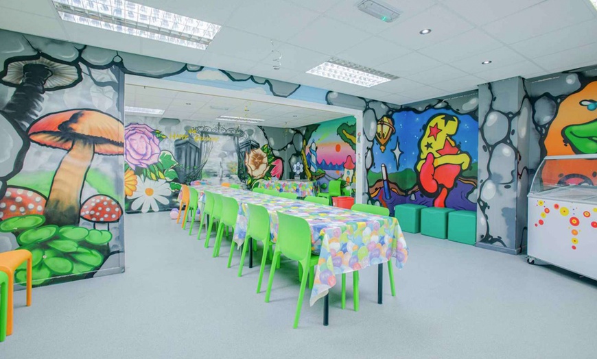 Image 3: Indoor Play Adventure with Slides & Arcade Fun for Adults and Children