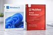 Lifetime Licence Microsoft Windows 11 Pro / Home + McAfee Total Protection Bundle  (Up to 86% Off) - Second Medium