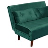 Image 6: 2 Seater Sofa Bed with Cushions