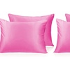Image 10:  2-4 Pack Bridal Satin Hair Care Pillowcases Case for Hair Skin