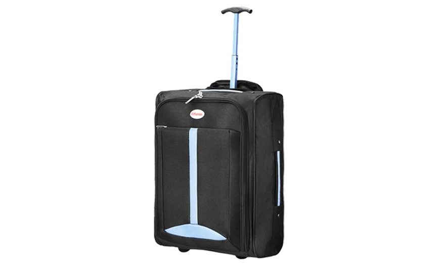 Image 3: Wheeled Cabin-Size Trolley Bag