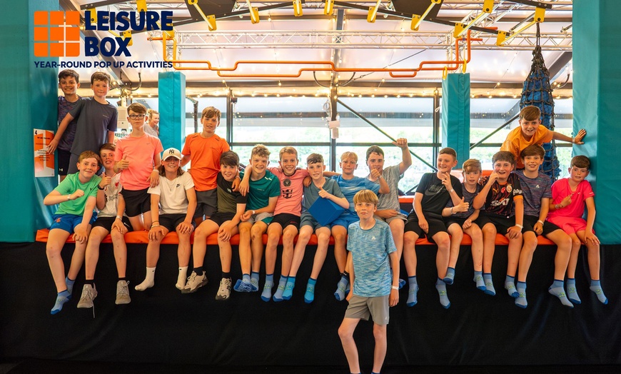 Image 7: Conquer 40+ Challenges at Total Ninja with a 60-Minute Session