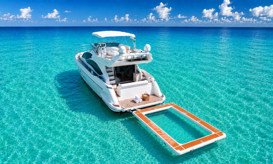 Image 3: Private Yacht Adventure with Jet Skis and Free Extra Hour