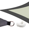 Image 2: Vela ombreggiante triangolare per giardino