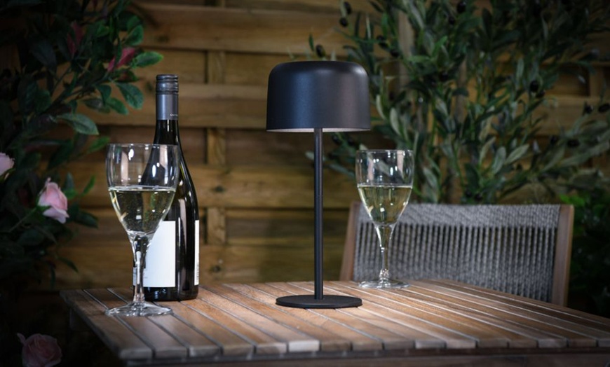 Image 2: One or Two Solar Outdoor Table Lamps