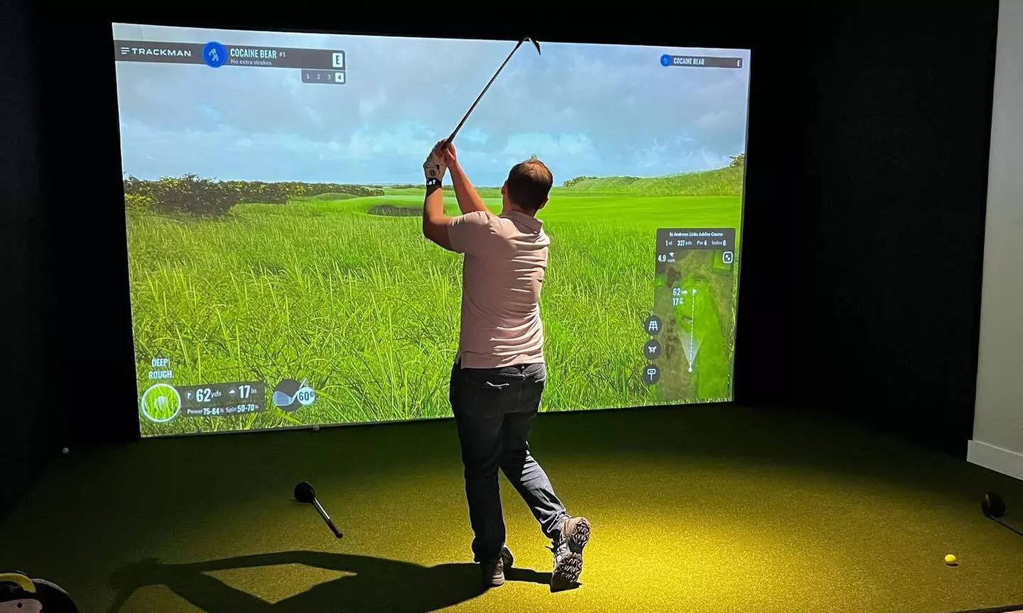 Experience Up to 4 Hours of Indoor Golf Fun with Bay Rental 