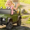 Image 1: AIYAPLAY Kids' Ride On Land Rover with Remote Control