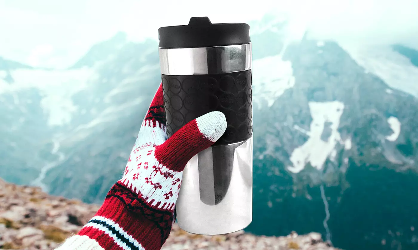 1 ou 2 gobelets/tasses isothermes 380 ml avec couvercle de PMS International - Primary Image